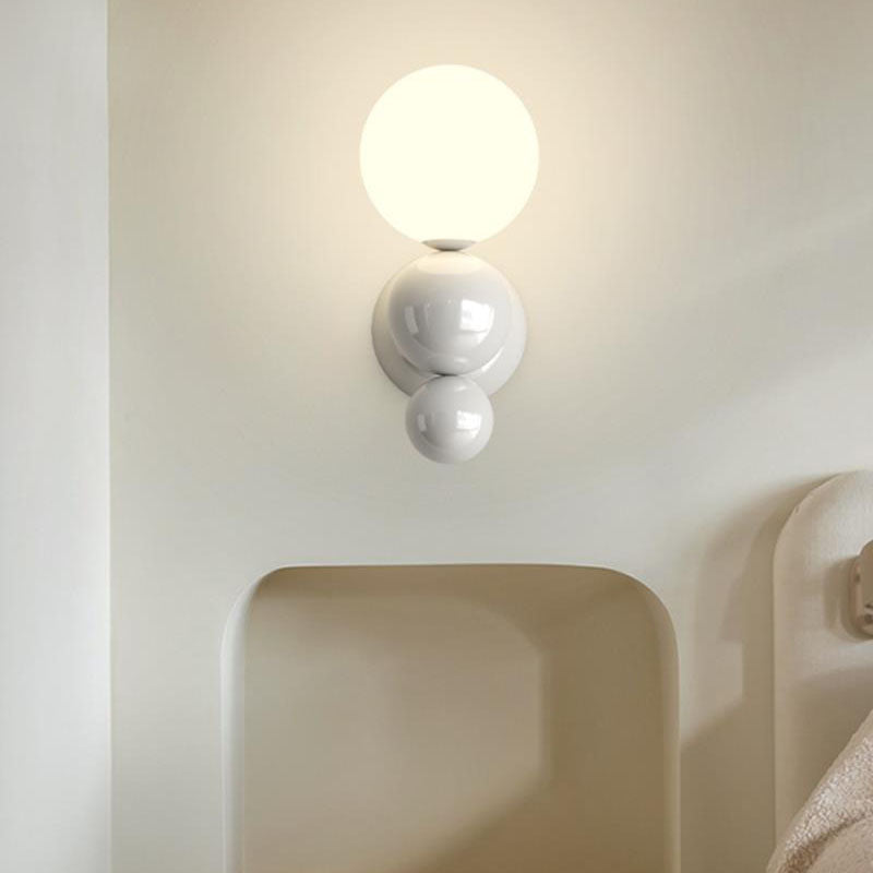 Cream Style Children's Wrought Wall Lamp