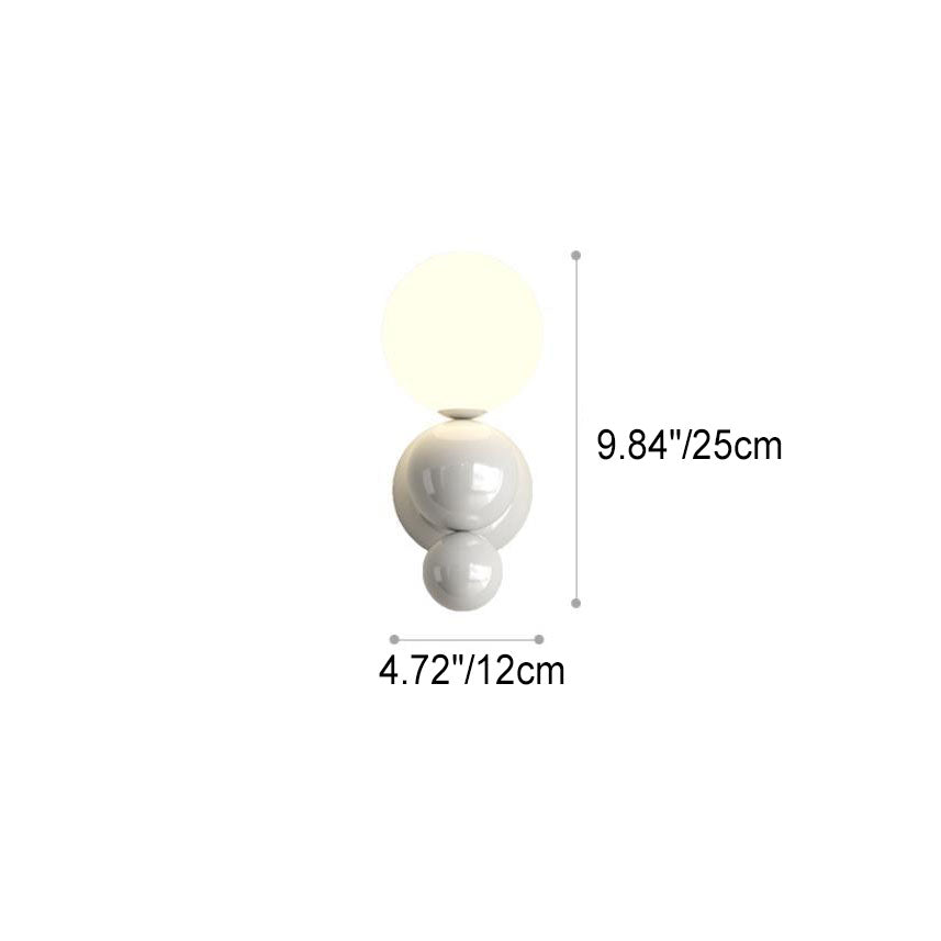Cream Style Children's Wrought Wall Lamp