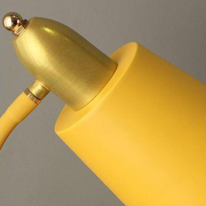 Macaron Wrought Iron Cylinder Table Lamp
