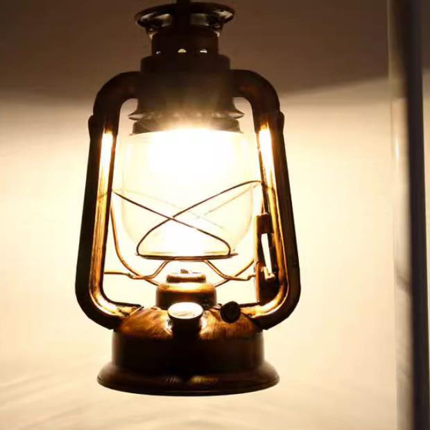 European Vintage Simple Lantern Floor Lamp