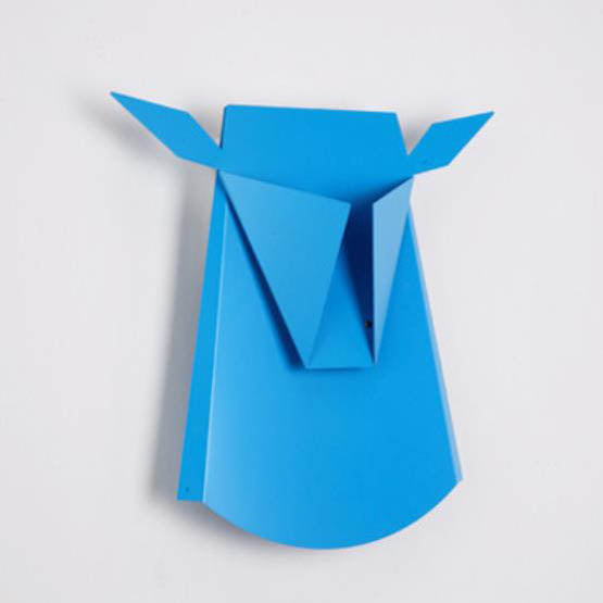 Iron Bull Head Shape Wall Lamp