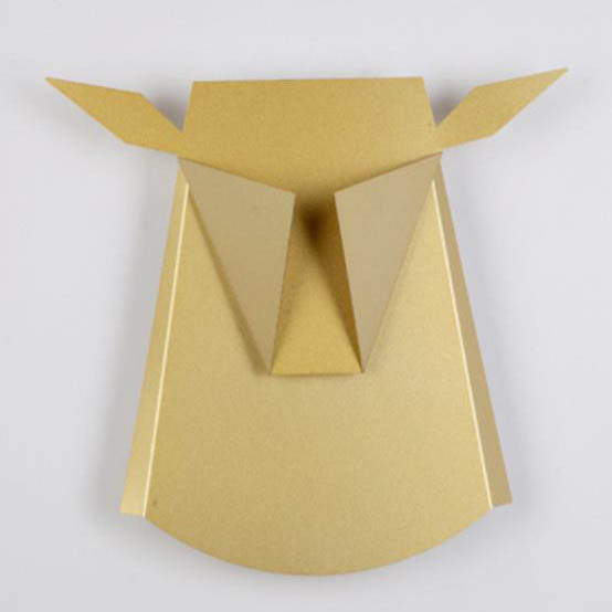 Iron Bull Head Shape Wall Lamp
