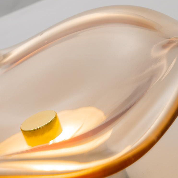 Glass Round Shape Wall Lamp