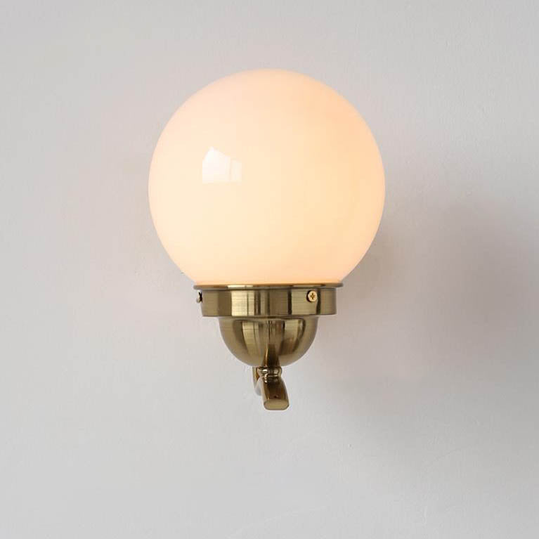 Glass Ball Living Room Wall Lamp