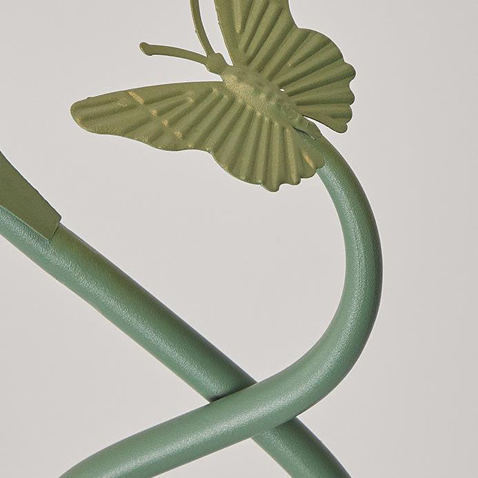 Wrought Iron Acrylic Flower Table Lamp