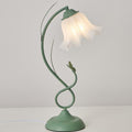 Wrought Iron Acrylic Flower Table Lamp