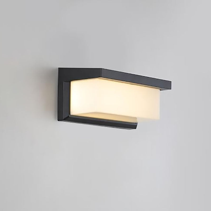 Rectangle PC Patio Outdoor Light