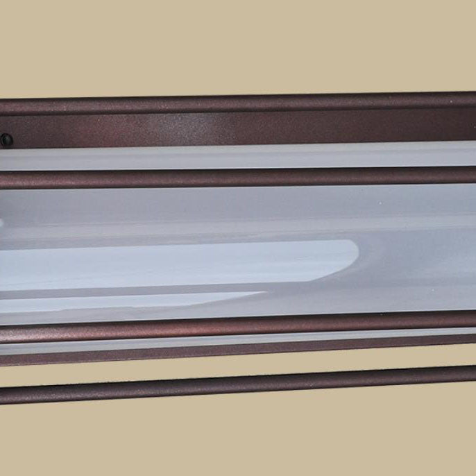 Cylinder Iron Glass Garden Outdoor Light