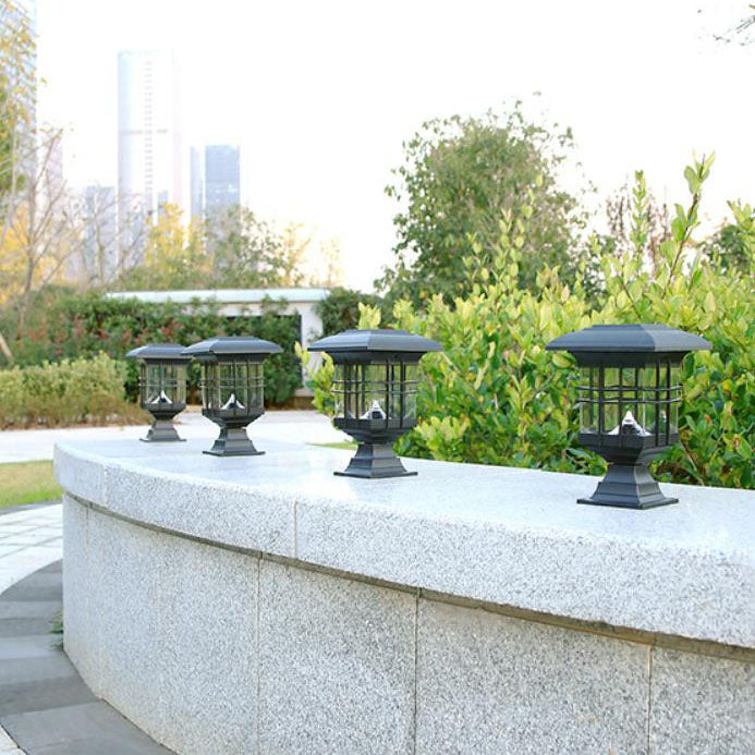 Square Lantern Lawn Ground Outdoor Light