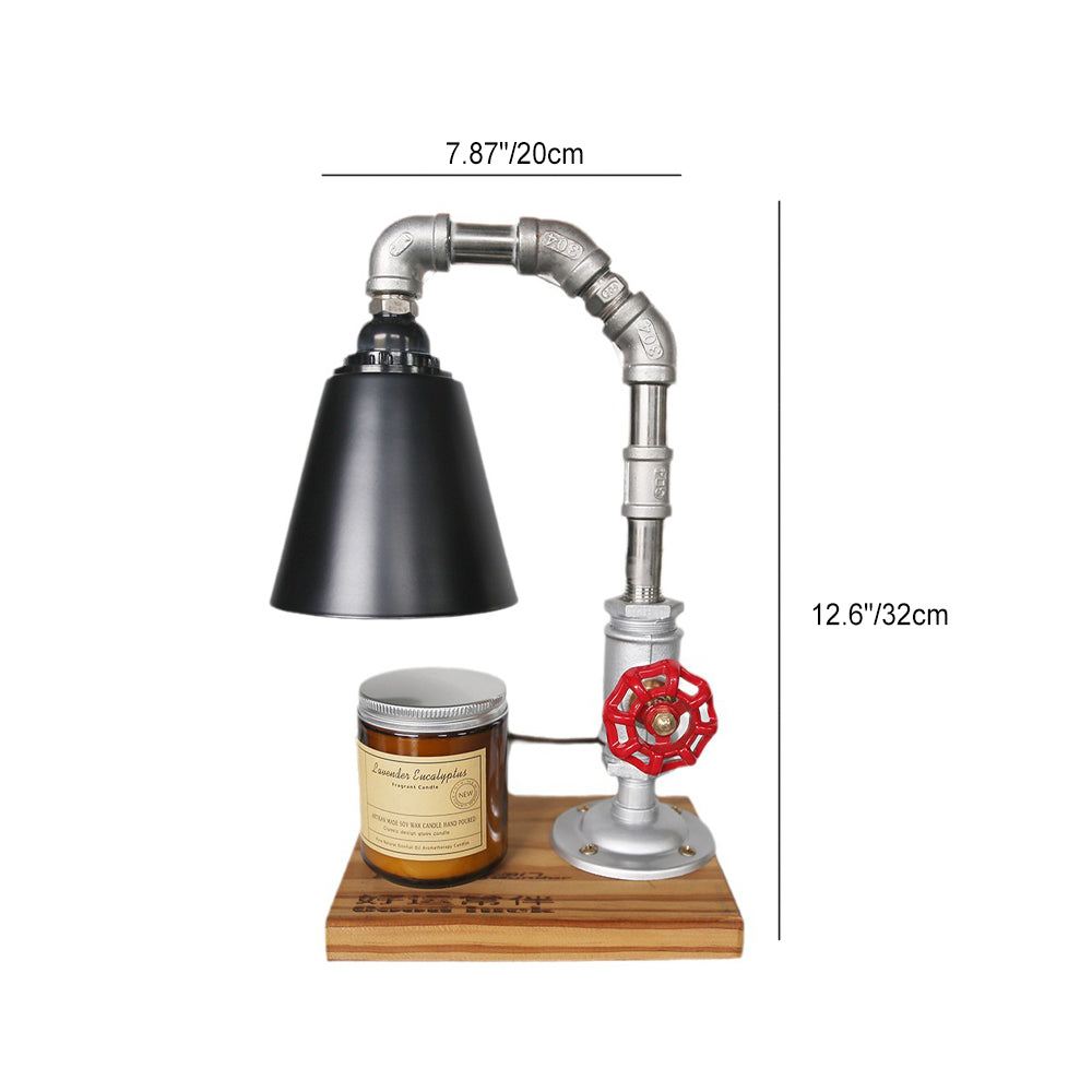 Plumbing Stainless Steel Aroma Table Lamp