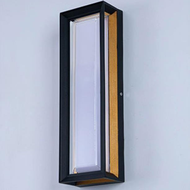 Aluminum Square PC Patio Outdoor Light