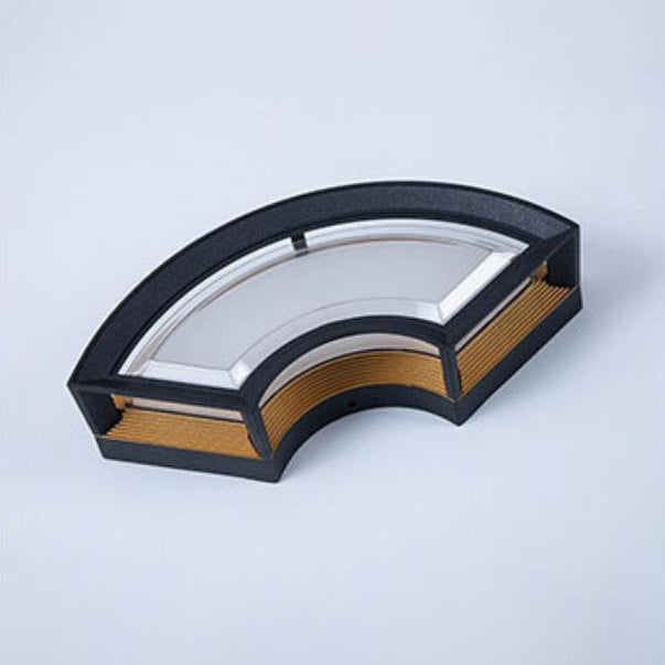 Aluminum Square PC Patio Outdoor Light