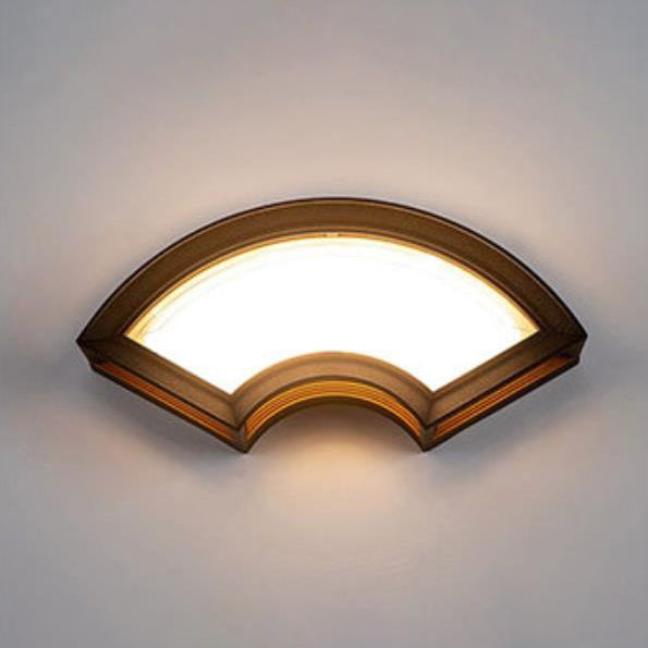 Aluminum Square PC Patio Outdoor Light