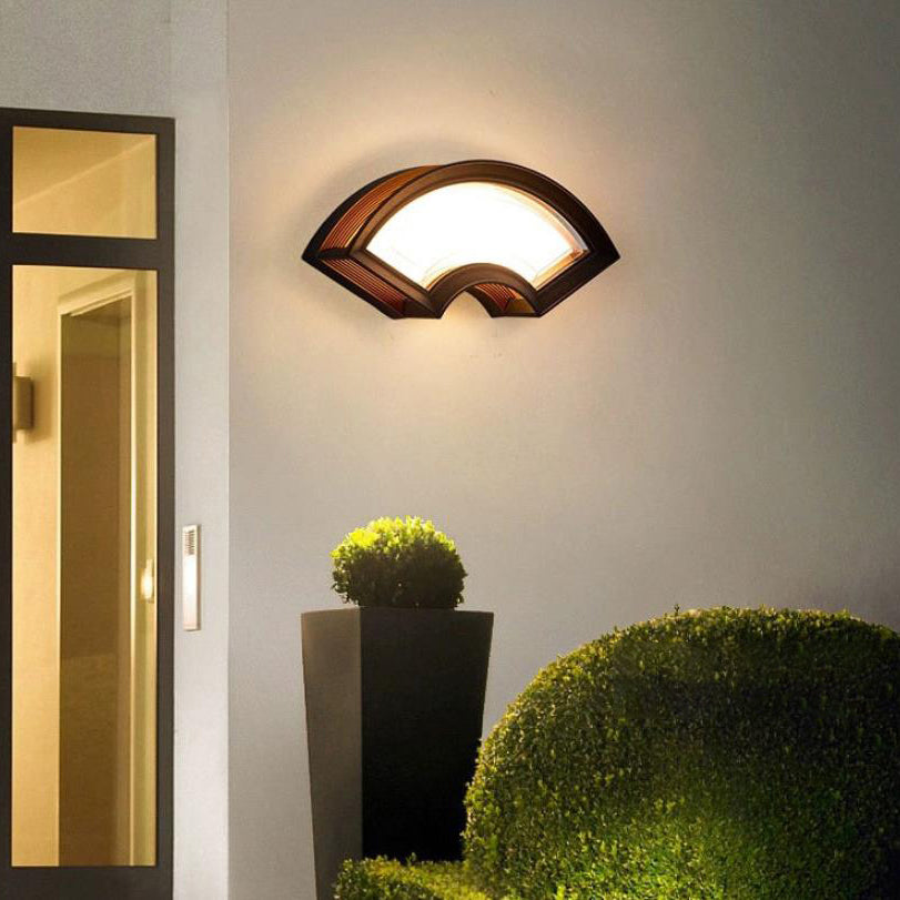 Aluminum Square PC Patio Outdoor Light