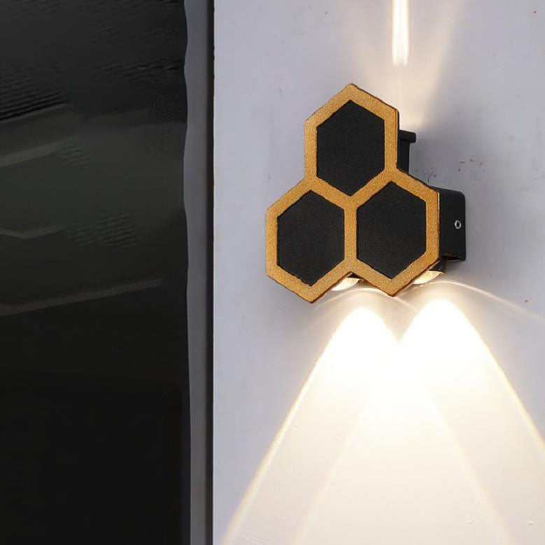 Aluminum Honeycomb Shape PC Outdoor Light