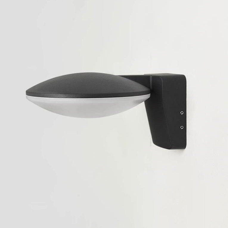 Oval Aluminum Acrylic Garden Outdoor Light