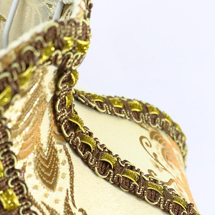 Vase Resin Fabric Bedroom Table Lamp