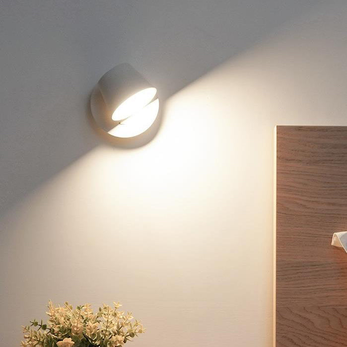 Dome Frosted Rotatable Aluminum Wall Lamp