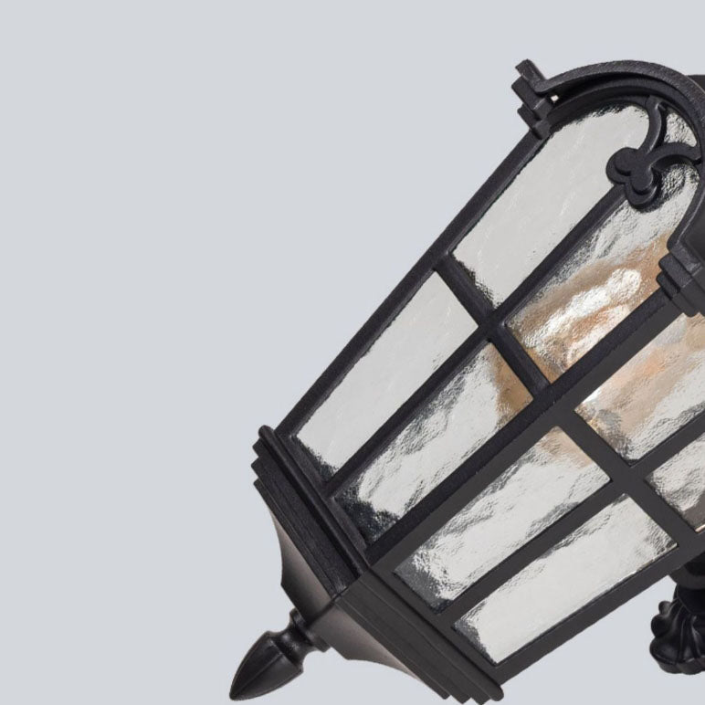 Quadrilateral Window Shape Aluminum Outdoor Light