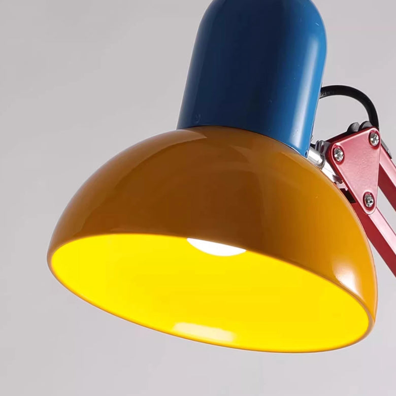 Memphis Iron Half Circle Table Lamp