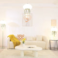 Iron Acrylic Jellyfish Bedroom Table Lamp