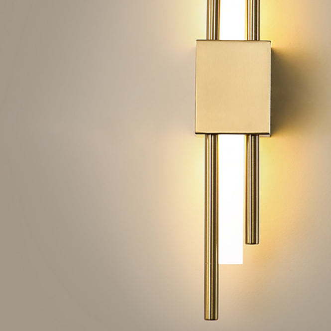 Cylinder Strip Iron Acrylic Wall Lamp