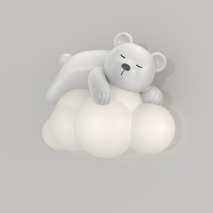 Kids Resin PE Bear Wall Lamp