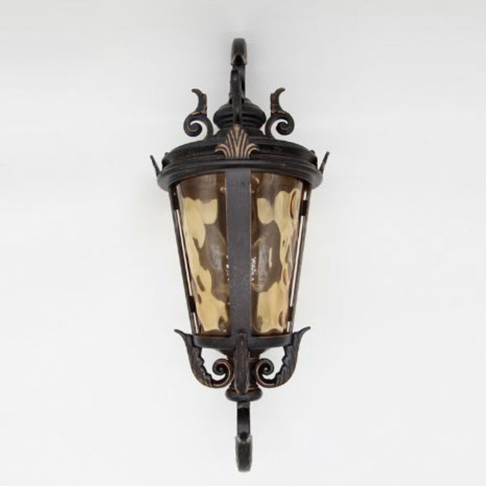 Aluminum Glass Cylinder Patio Outdoor Light