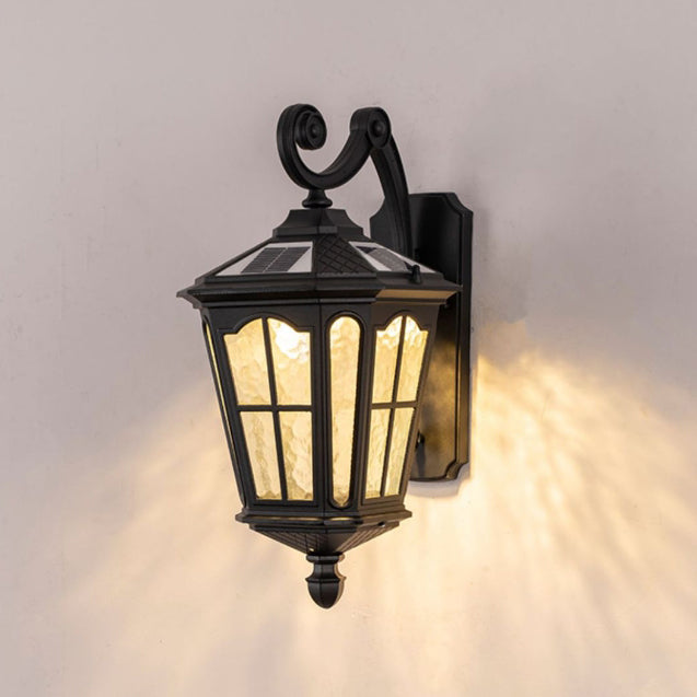 Farmhouse Cube Lantern Aluminum Outdoor Light