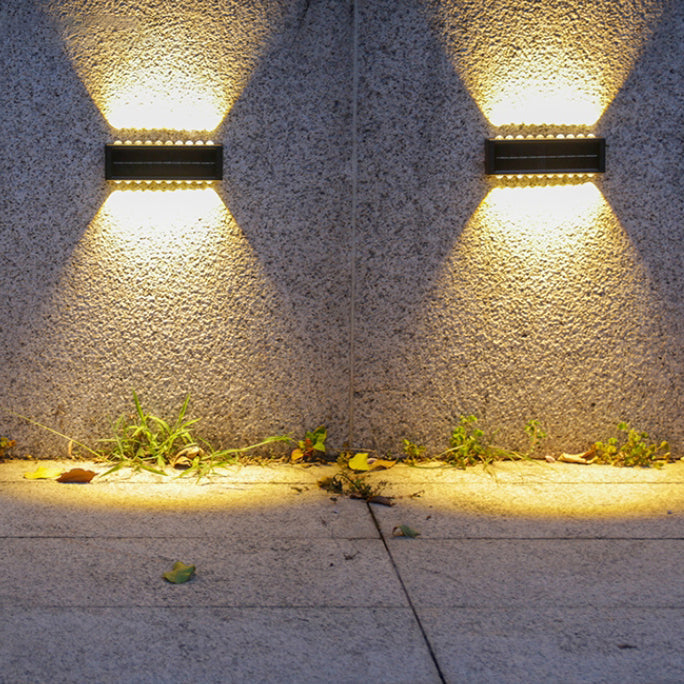 Rectangular ABS PVC Patio Outdoor Light