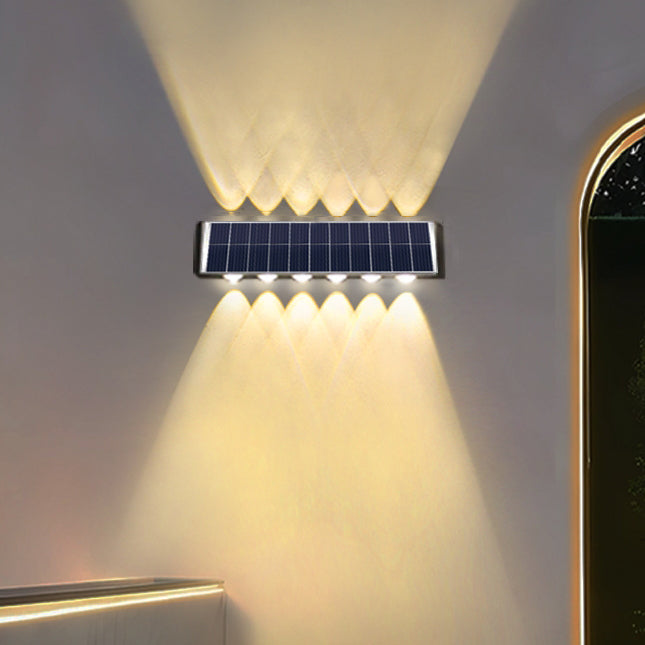 Rectangular Plastic Garden Outdoor Light