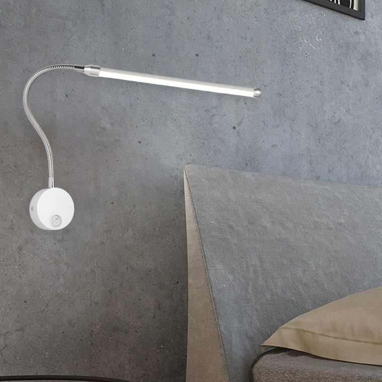 Aluminum PC Strip Bedside Wall Lamp