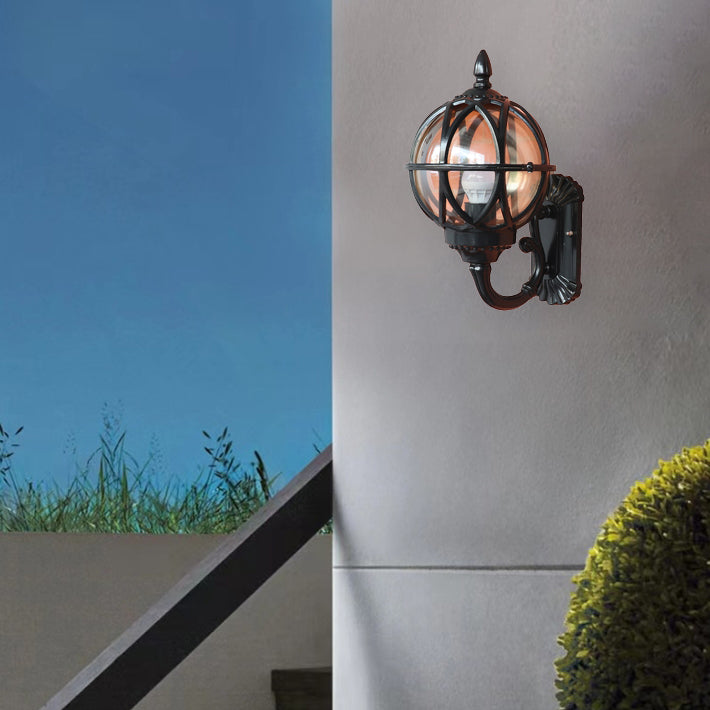Ball Aluminium Glass Patio Outdoor Light