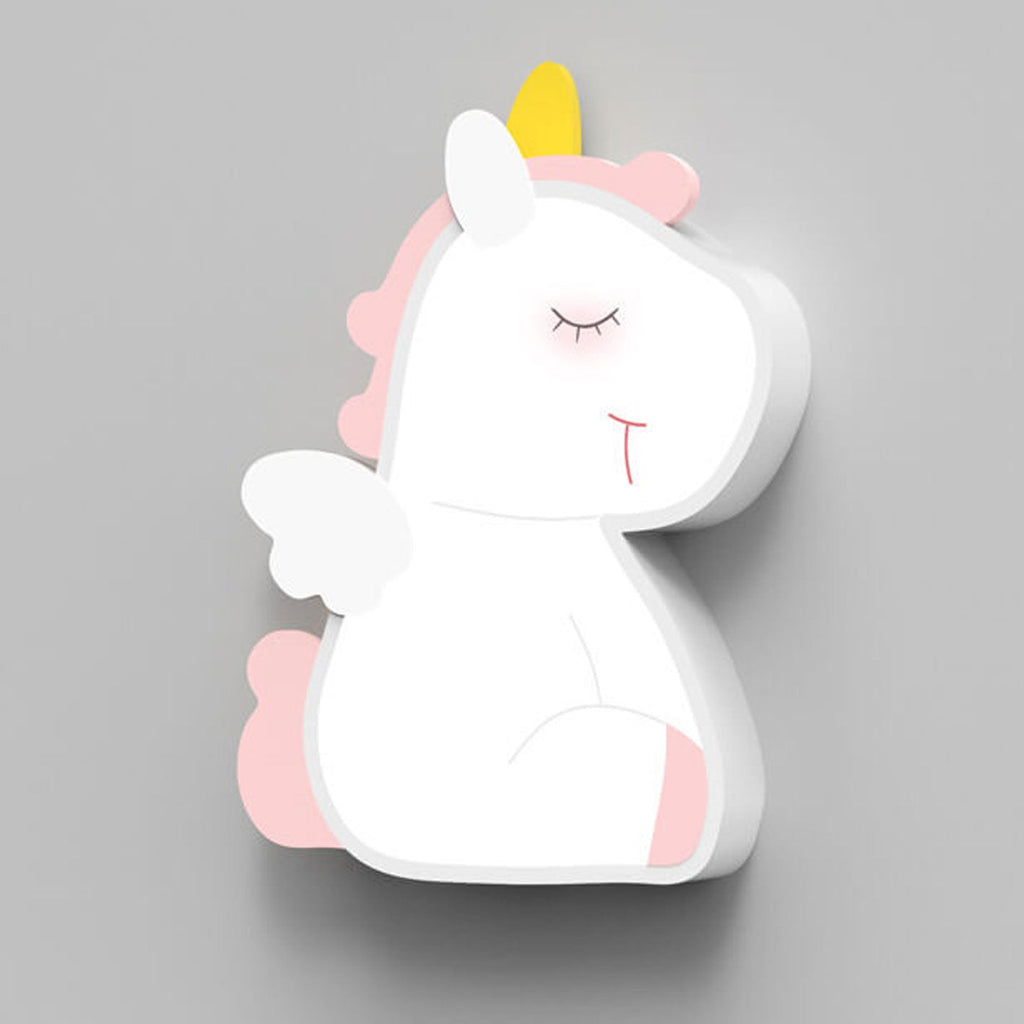 Cartoon Rabbit Unicorn Kids Wall Lamp