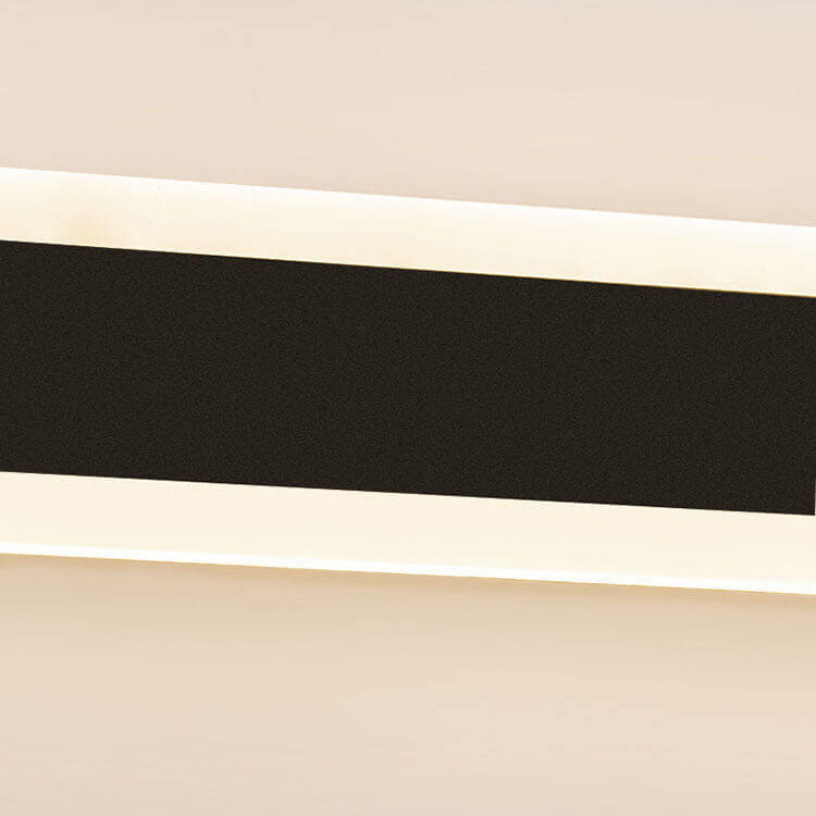 Long Bar Iron Acrylic Wall Lamp