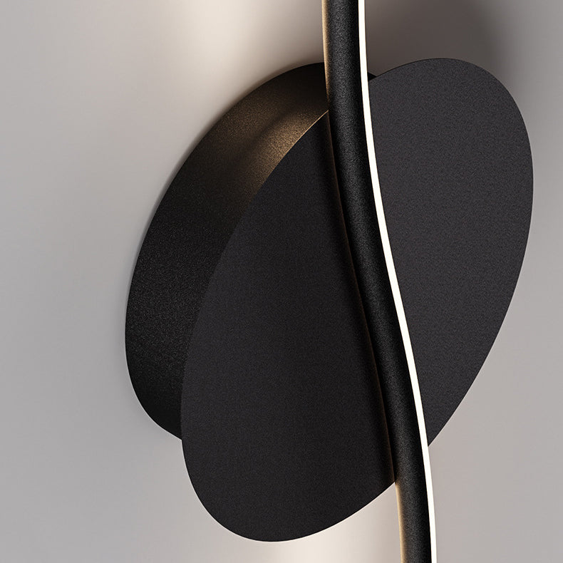 Iron Aluminum Acrylic Line Wall Lamp