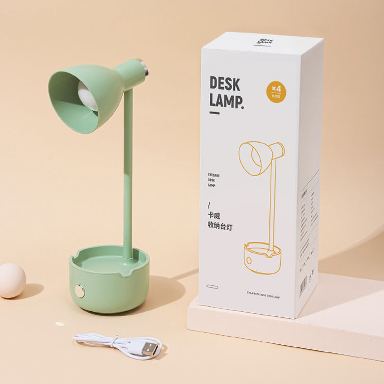 Round Horn Plastic ABS Table Lamp