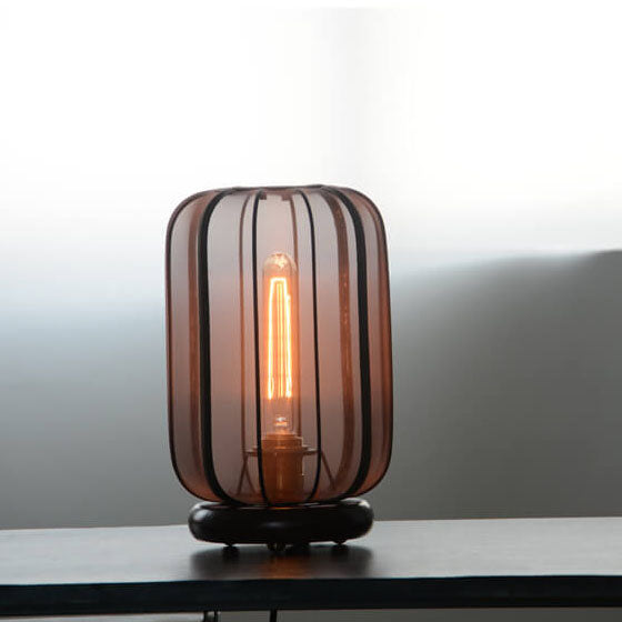 Zen Transparent Silk Lampshade Table Lamp