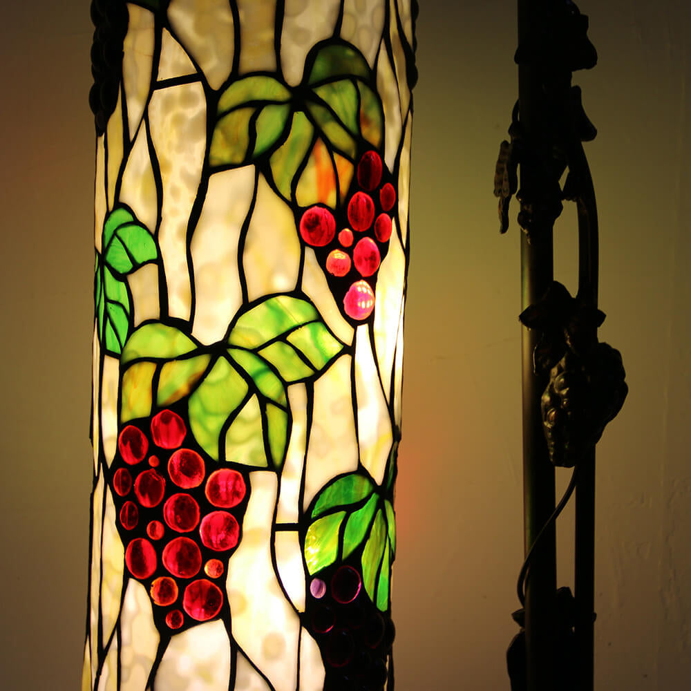 Glass Painted Table Lamp