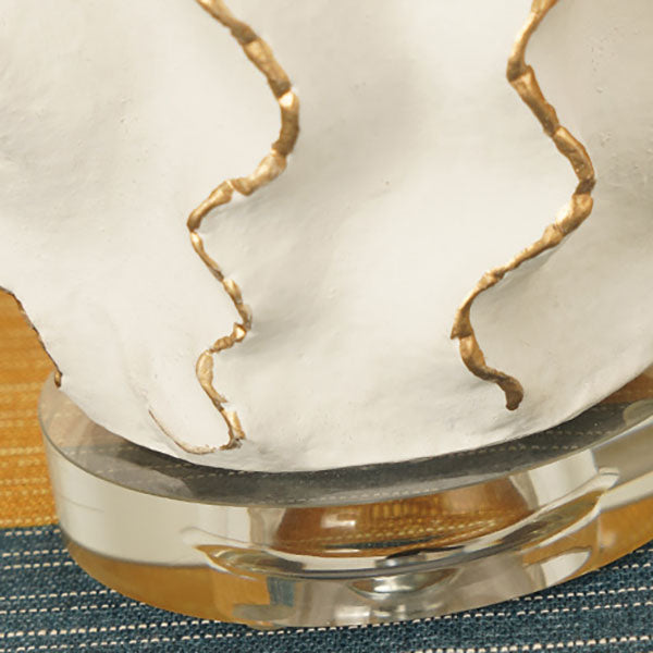 Cloth Crystal Resin Table Lamp