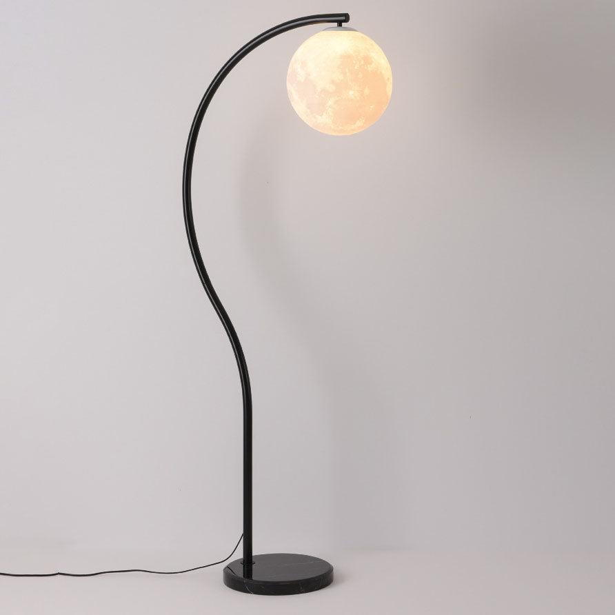 Iron Marble Floor Lamp