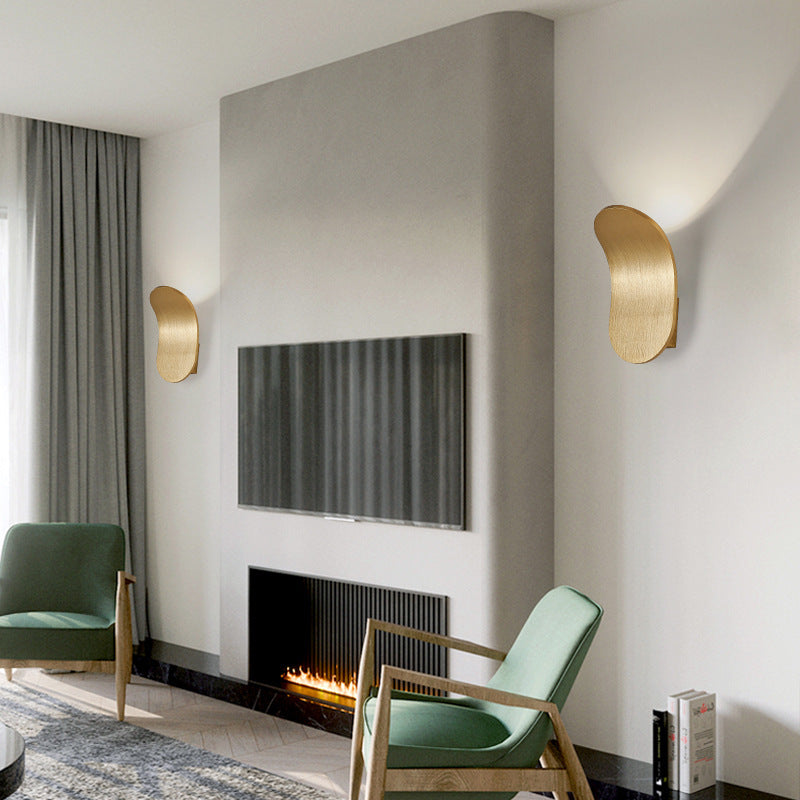 Aluminum Arch Hallway Wall Lamp