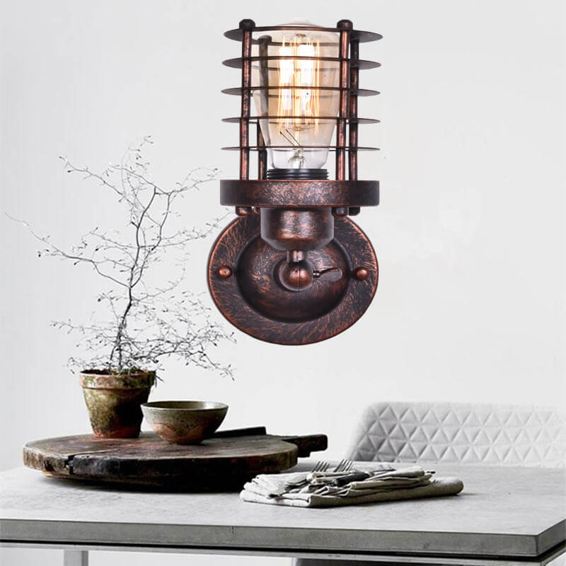 Northern Wrought Iron Wall Lamp