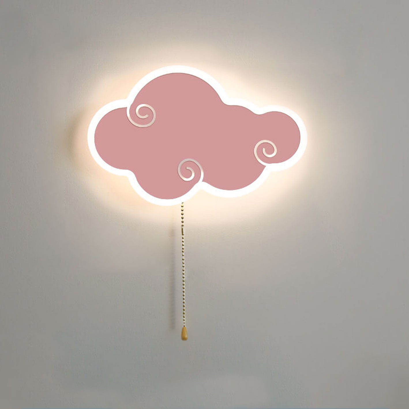 Cloud Cartoon Design Wall Lamp