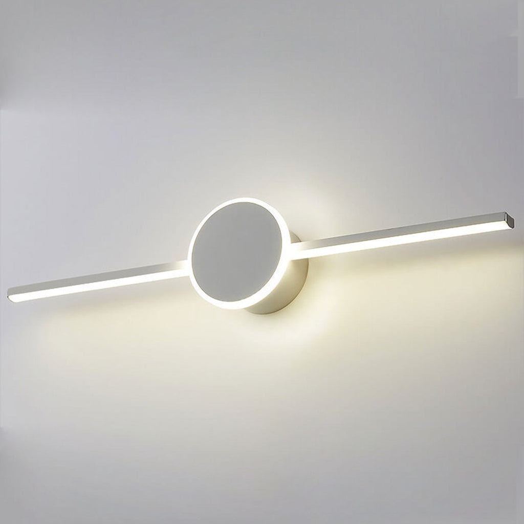 Long Disc Vanity Wall Lamp