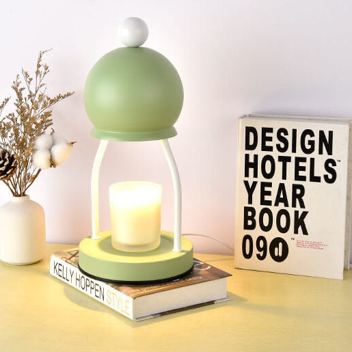 Iron Round Cap Hardware Table Lamp