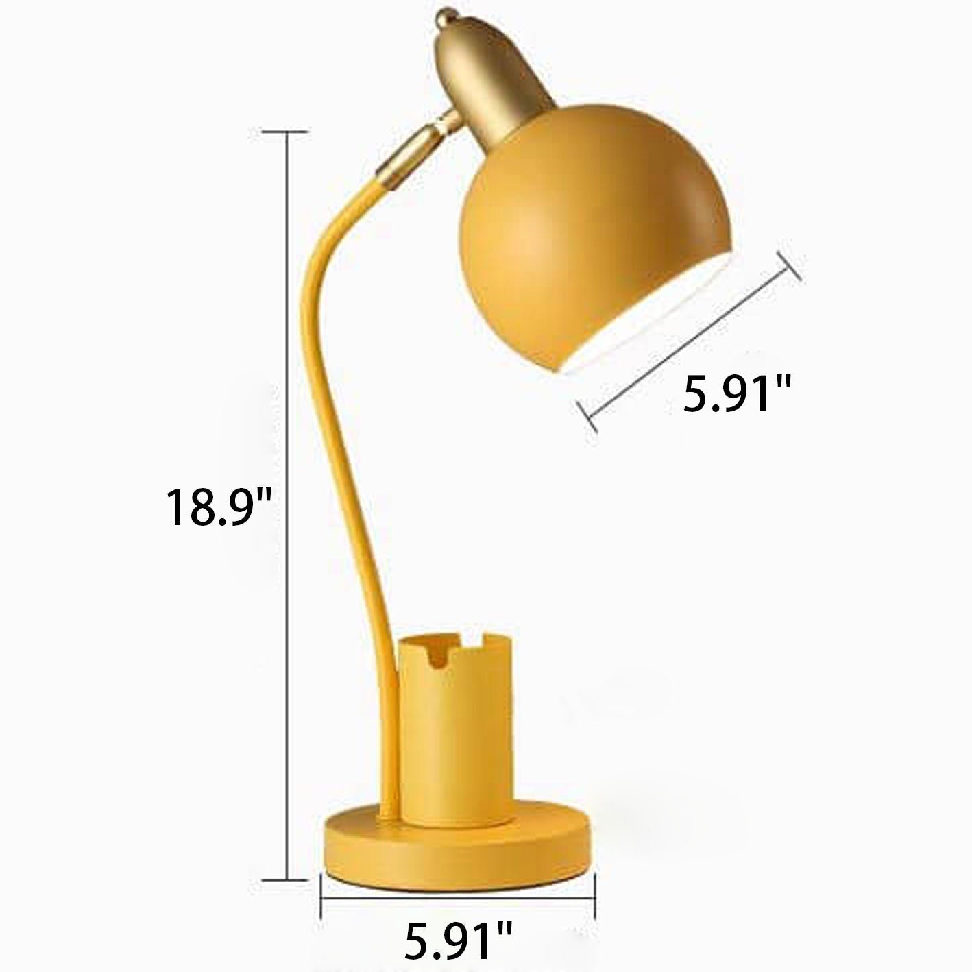Solid Color Student Pen Table Lamp