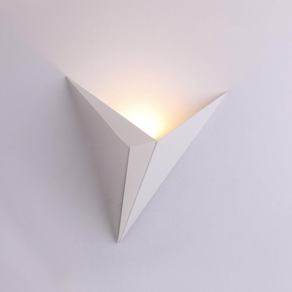 Metal Shaped Triangle Wall Lamp