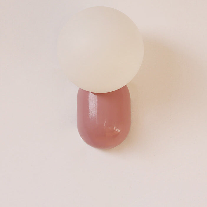 Macaron Cream Style Resin Wall Lamp