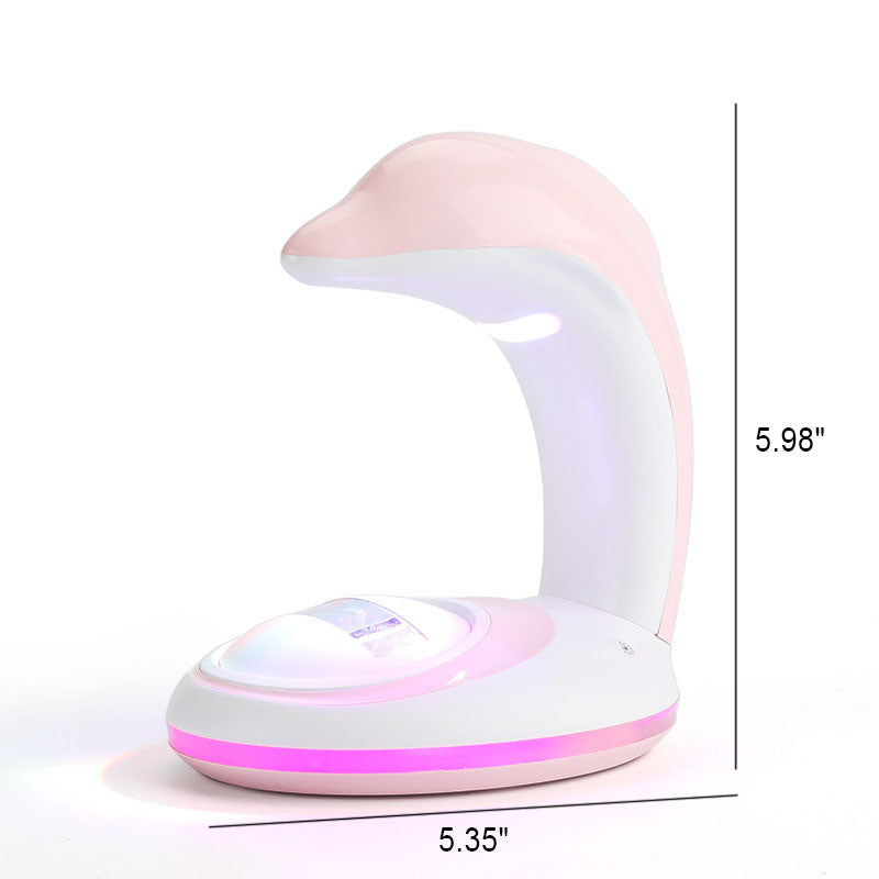 Dolphin Projection Rainbow Night Table Lamp